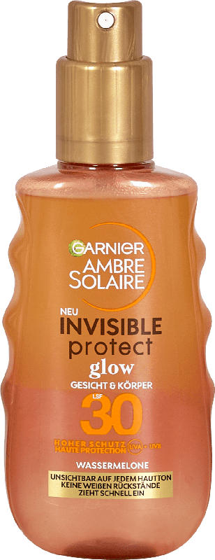 Garnier Ambre Solaire Invisible Protect Glow Sonnenspray LSF 30