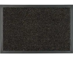 Fußmatte nach Maß Graphit braun 120 cm breit (Meterware)