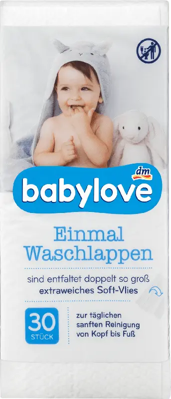 babylove Einmal Waschlappen