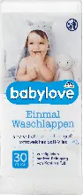 dm drogerie markt babylove Einmal Waschlappen
