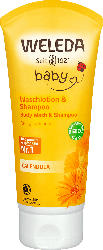 Weleda Baby Waschlotion & Shampoo Calendula