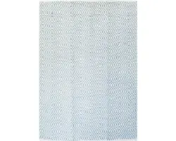 Fleckerlteppich Venus 510 türkis 120x170 cm