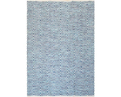 Fleckerlteppich Venus 510 blau 160x230 cm