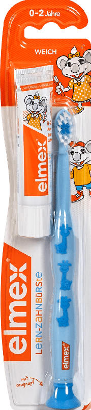 elmex Lern-Zahnbürste 0-2 Jahre weich sortiert