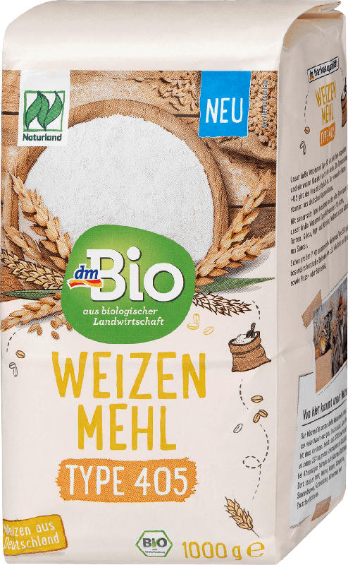 dmBio Weizen Mehl Type 405