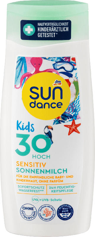 SUNDANCE Kids sensitive Sonnenmilch LFS 30