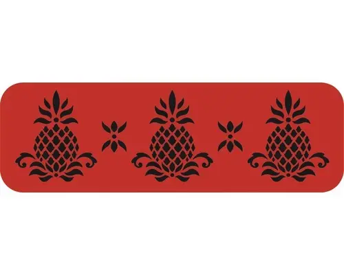 Dekorschablone Bordüre Ananas 44 x 14 cm
