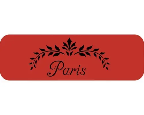 Dekorschablone Bordüre Paris 44 x 14 cm