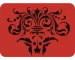 Hornbach Dekorschablone Ornament DM-121 20,5x14,5 cm