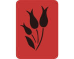 Hornbach Dekorschablone Tulpen voll 14,5 x 20,5 cm