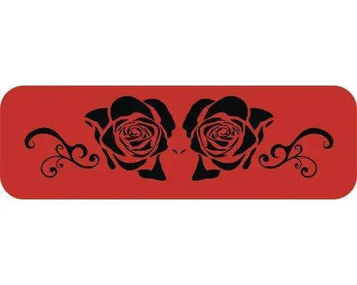 Dekorschablone Rosen 56 x 43 cm