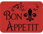 Hornbach Dekorschablone Bon Appetit 56 x 43 cm