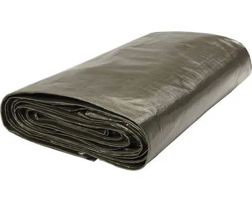 Gewebeplane 140 gr/m² orange-grün 2x3 m