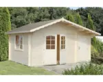 Hornbach Gartenhaus Emma 14,2 m² inkl. Fußboden 513 x 410 cm natur
