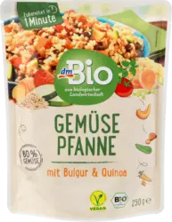 dmBio Gemüsepfanne mit Bulgur & Quinoa