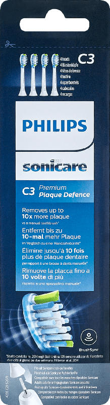 Philips Sonicare C3 Premium Plaque Defence Bürstenköpfe