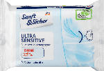 dm drogerie markt Sanft&Sicher Ultra Sensitive Feuchtes Toilettenpapier