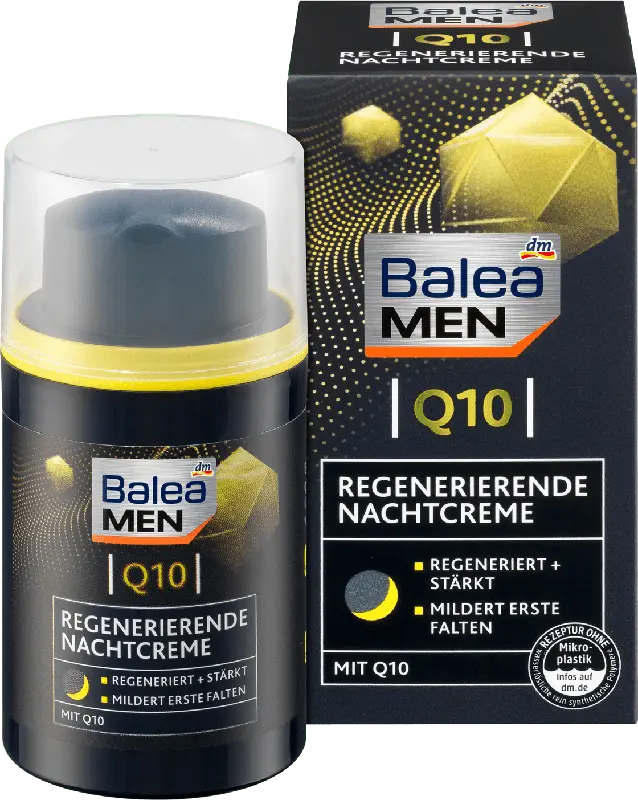 Balea MEN Regenerierende Nachtcreme Q10