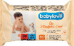 dm drogerie markt babylove Öl-Pflegetücher mit Mandelöl & Salbei-Extrakt