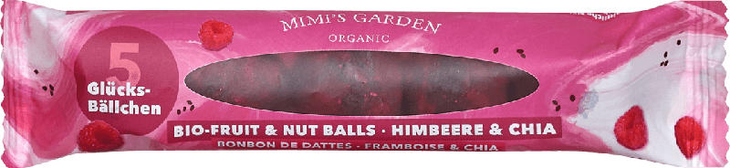 Mimi's Garden Bio-Fruchtkonfekt mit Himbeere & Chia