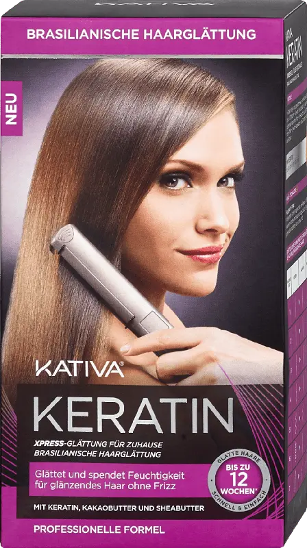 KATIVA Keratin Brasilianische Haarglättung