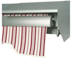 SOLUNA Schutzdach Trend, Concept Breite: 555 cm silber