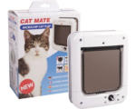 Hornbach Katzenklappe Cat Mate ELITE Microchip gesteuerte Katzentür ca. 20 cm x 25 cm weiß