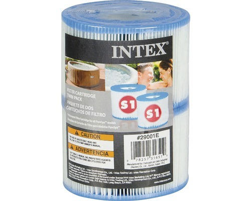 Filterkatusche Intex Pure Spa Typ S1 Inhalt 2 Stück für aufblasbaren Whirlpool Intex