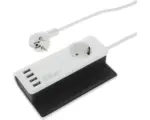 Hornbach USB Docking Station 4x USB + Halter für Tablet und Smartphone + 1x Schutzkontaktsteckdose