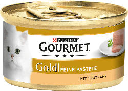 Purina Gourmet Gold Feine Pastete Katzenfutter mit Truthahn
