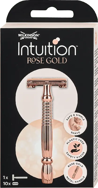 WILKINSON SWORD Intuition Rose Gold Rasierhobel