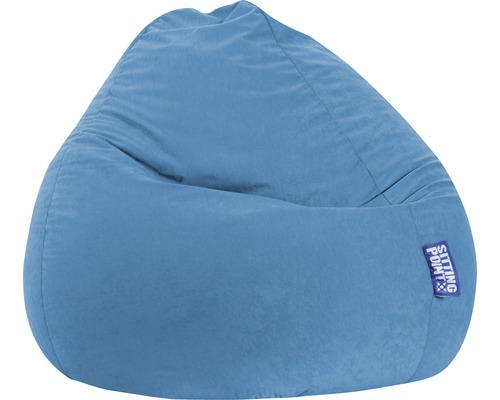 Sitzkissen Sitting Point Sitzsack Beanbag Easy XL blau 70x110 cm