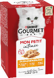 Purina Gourmet mon Petit intense Katzenfutter Geflügelvariation