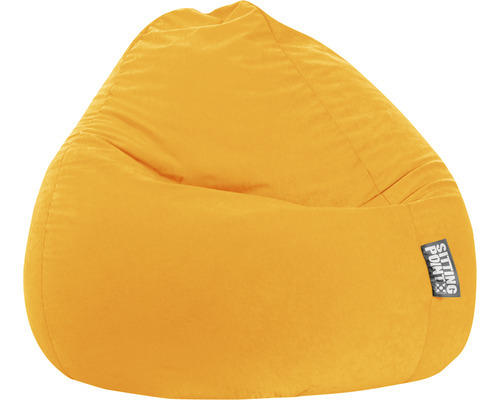 Sitzkissen Sitting Point Sitzsack Beanbag Easy XXL gelb 80x130 cm