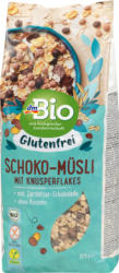 dmBio Knuspermüsli Schoko mit Knusperflakes glutenfrei