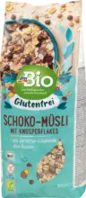 dm drogerie markt dmBio Knuspermüsli Schoko mit Knusperflakes glutenfrei