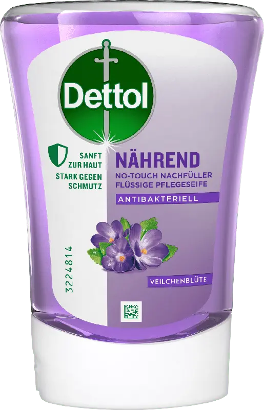 Dettol Soft on Skin Handseife No-Touch Nachfüller Zarte Veilchenblüte