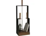 Hornbach Kamingarnitur Lienbacher 21.02.959.2 3-teilig schwarz