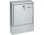 Hornbach Wandbriefkasten Rottner Libro Inox 300 x 450 x 100 mm Edelstahl mit Zeitungsbox