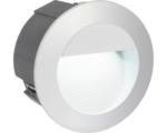 Hornbach LED Außenwandeinbauleuchte Zimba-LED silber mit Leuchtmittel 320 lm 4000 K neutralweiß IP 65