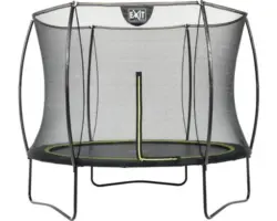 Trampolin EXIT Silhouette Ø 244 cm schwarz