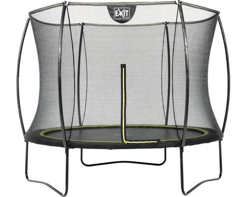 Trampolin EXIT Silhouette Ø 244 cm schwarz