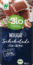 dmBio Schokolade Nougat fein-cremig