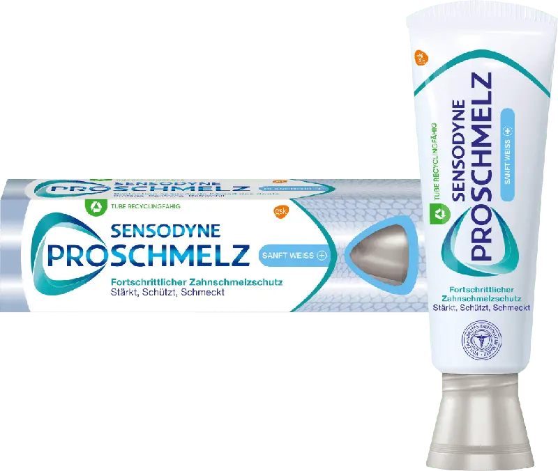 Sensodyne ProSchmelz Sanft Weiß Zahnpasta