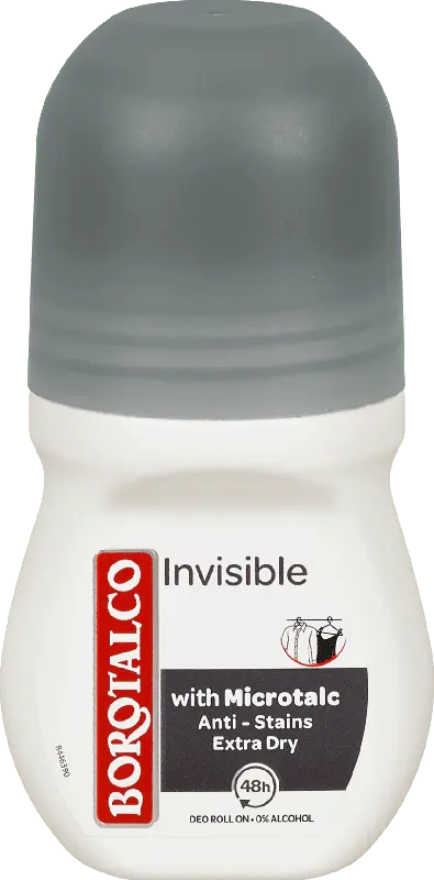 Borotalco Anti-Transpirant Roll-On Invisible