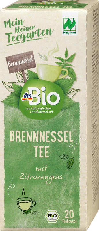 dmBio Brennnessel-Tee mit Zitronengras