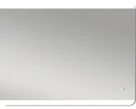 Hornbach LED-Lichtspiegel DSK Design Silver Glacier eckig 80x60 cm