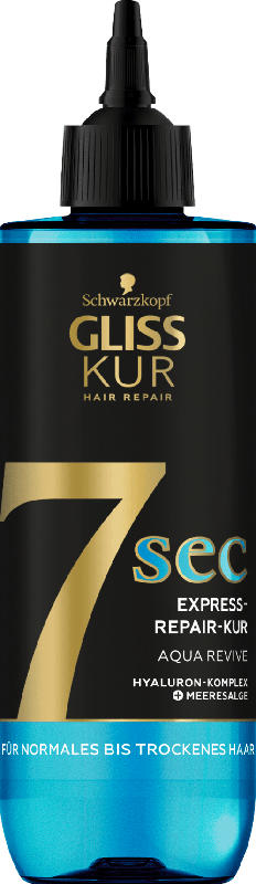 Schwarzkopf Gliss Kur 7 Sekunden Express-Repair-Kur Aqua Revive