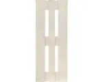 Hornbach Projektpalette halb 120 x 40 x 15 cm cremeweiß
