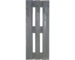 Hornbach Projektpalette halb 120x40x15 cm grau